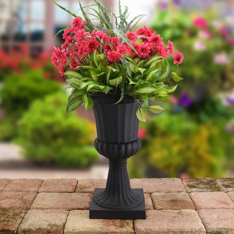 Arcadia Garden Products Plastic Urn Planter Wayfair